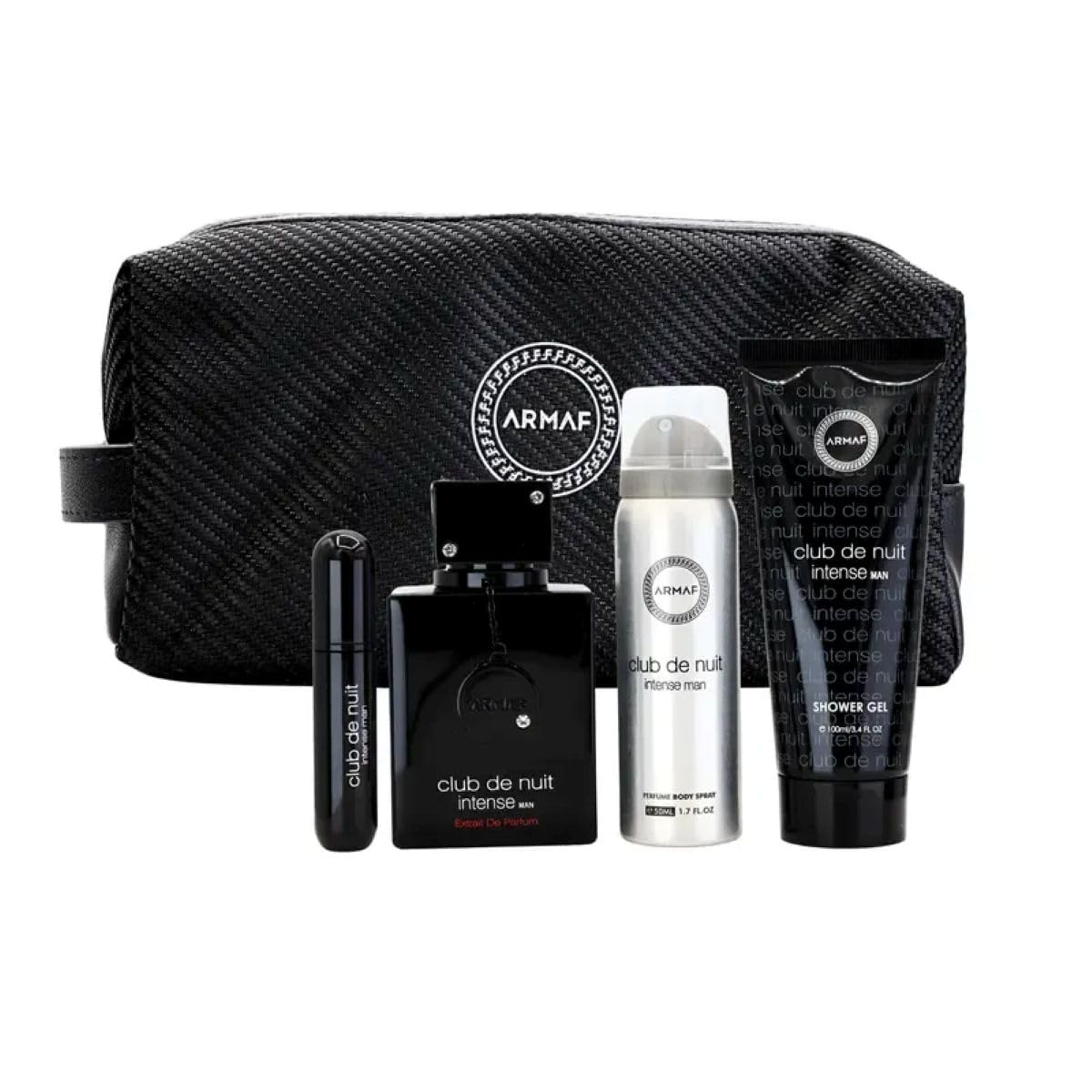 Armaf Club De Nuit Intense – Fruity, Floral, Woody – 5-Piece Set